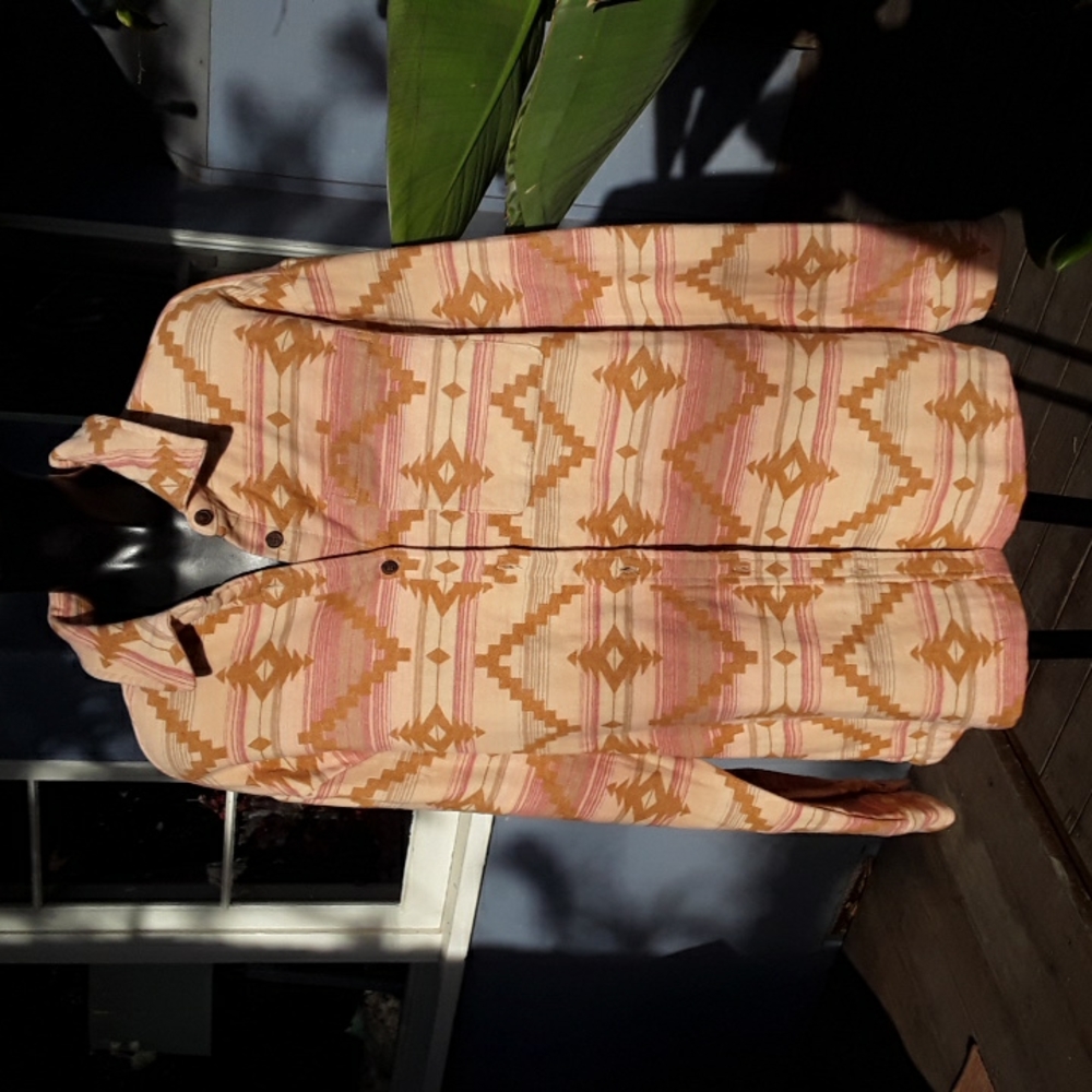 mountain & isles flannel shirt